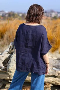 Cali + Co Loose Fit Basic Top