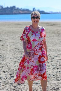 La Mode A-Line Layered Dress
