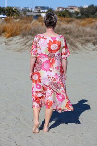 La Mode A-Line Layered Dress