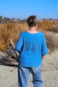 La Mode 3-4 Sleeve Layered Top