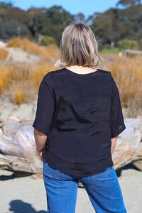 La Mode 3-4 Sleeve Layered Top