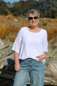 La Mode 3-4 Sleeve Layered Top