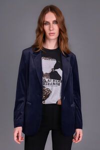Storm Standout Velvet Blazer