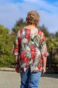 Glam Grey Haven Top