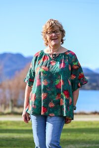 Glam Green Sway Top