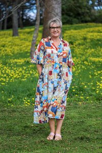 Glam Rust Solace Dress