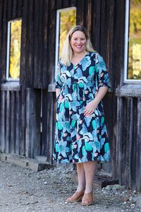 Glam Blue Cove Dress