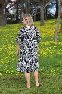 Glam Black Tidal Dress