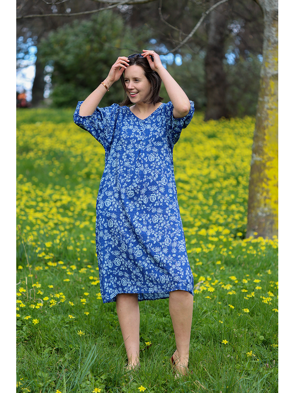 Glam Blue Tidal Dress
