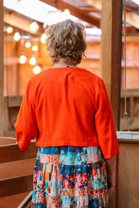 Glam Sandstone Bolero Jacket