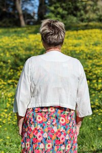 Glam Sandstone Bolero Jacket