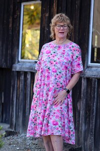 Glam Pink Zephyr Dress