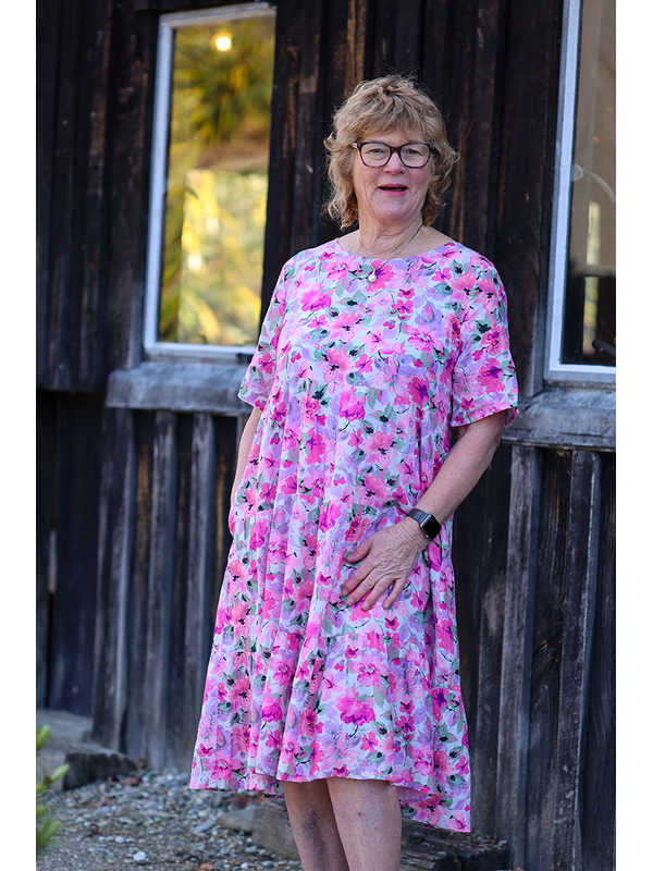 Glam Pink Zephyr Dress