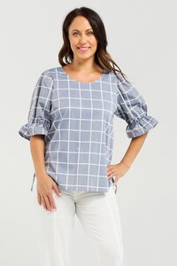 Seduce Sadie Grid Top