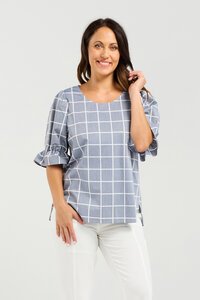 Seduce Sadie Grid Top