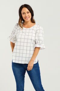 Seduce Sadie Grid Top