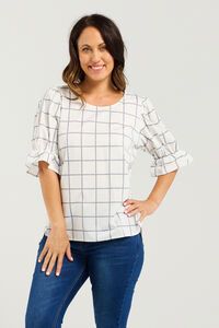 Seduce Sadie Grid Top