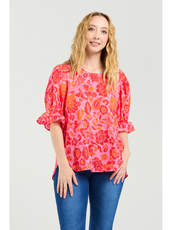 Seduce Sadie Print Top