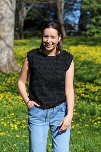 Zafina Charlotte Tassel Top