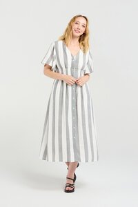 Seduce Amara Stripe Dress