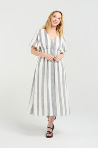 Seduce Amara Stripe Dress