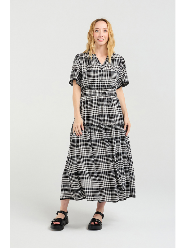 Zafina Odette Check Dress
