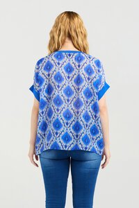 Zafina Paisley Olivia Top