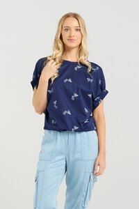 Et Alia Harlee Bluebell Garden Top
