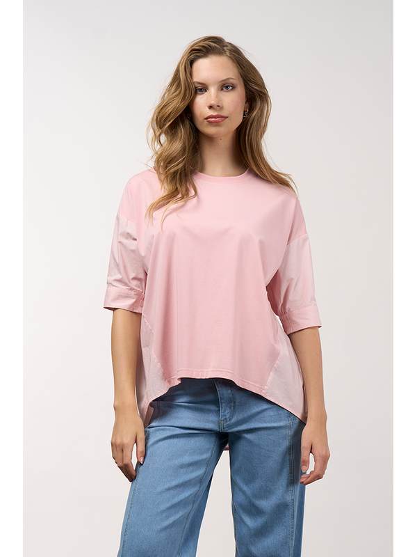 Madly Sweetly Mixed Media Top - Pre Order