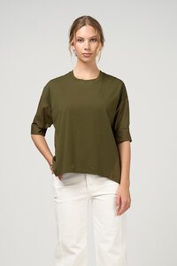 Madly Sweetly Mixed Media Top - Pre Order