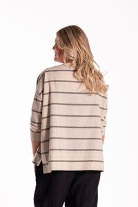 Deeanne Hobbs Striped Slate Top