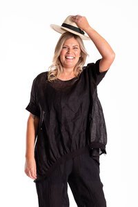 Deeanne Hobbs Leese Linen Top