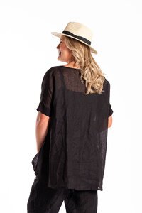 Deeanne Hobbs Leese Linen Top