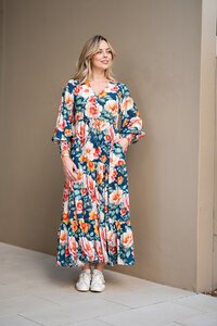 Fria The Label Vintage Floral Selma Dress