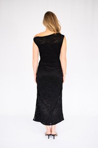Fria The Label Lace Side Ruched Dress