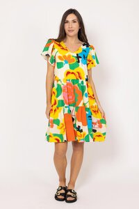 Charlo Fran Floral Dress