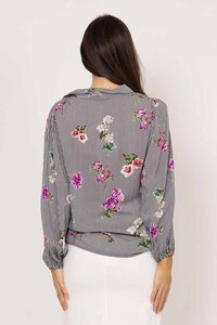 Charlo Zayla Stripe Blouse