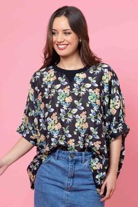 Charlo Lola Swing Floral Top