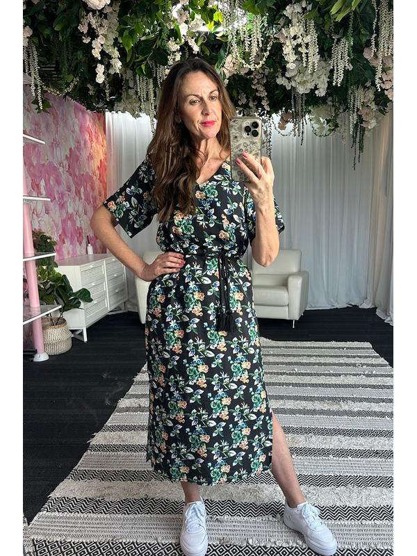 Charlo Nala Floral Dress