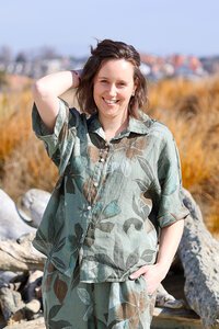 AE Luxe Loose Fit Floral Shirt