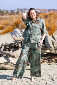 AE Luxe Loose Fit Floral Shirt