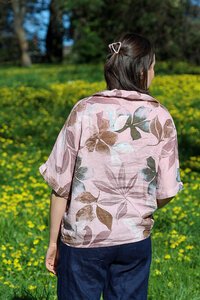 AE Luxe Loose Fit Floral Shirt