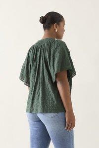 Isle of Mine Esther Shirred Top