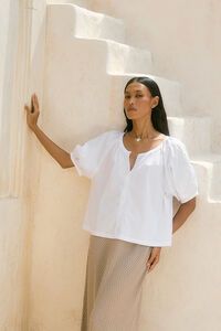 Isle Of Mine Nilsa Button Top