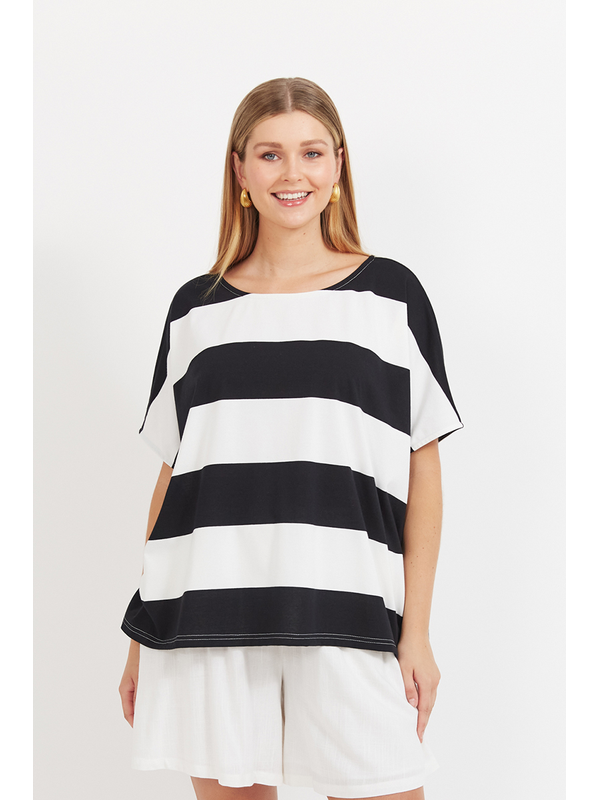 Haven Jardin Stripe T-Shirt