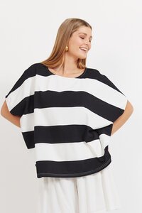 Haven Jardin Stripe T-Shirt