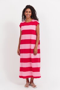 Haven Jardin Stripe T-Shirt Dress