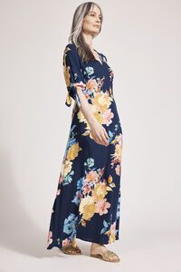 Eb & Ive Parisio Tie Maxi Dress