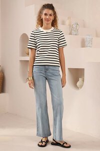 Iris Maxi Sailor Stripe Tee