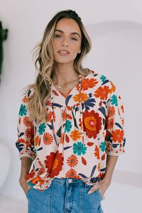 Joop & Gypsy Emilie Flower Top